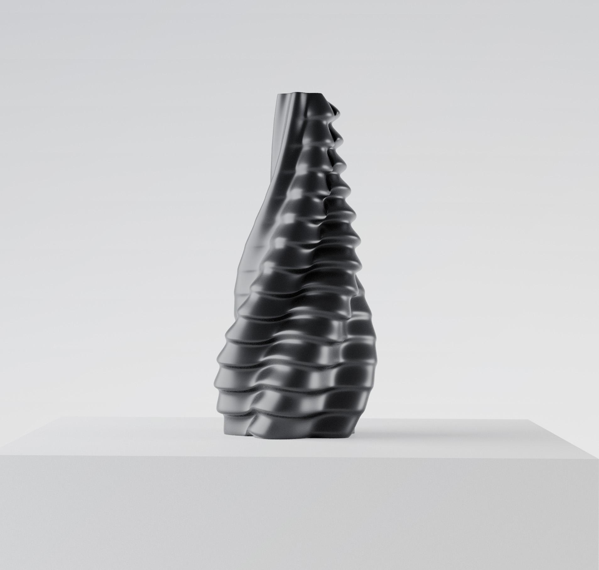 Floran Jolly, vase Strips, projet réalisé dans le cadre du cours, année 2020-21